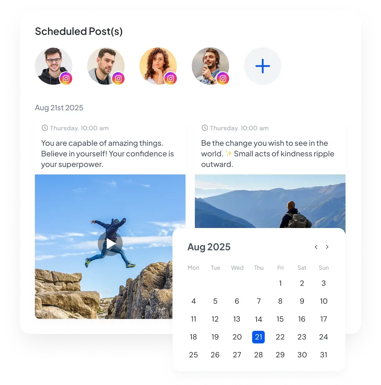 Instagram Post Scheduling