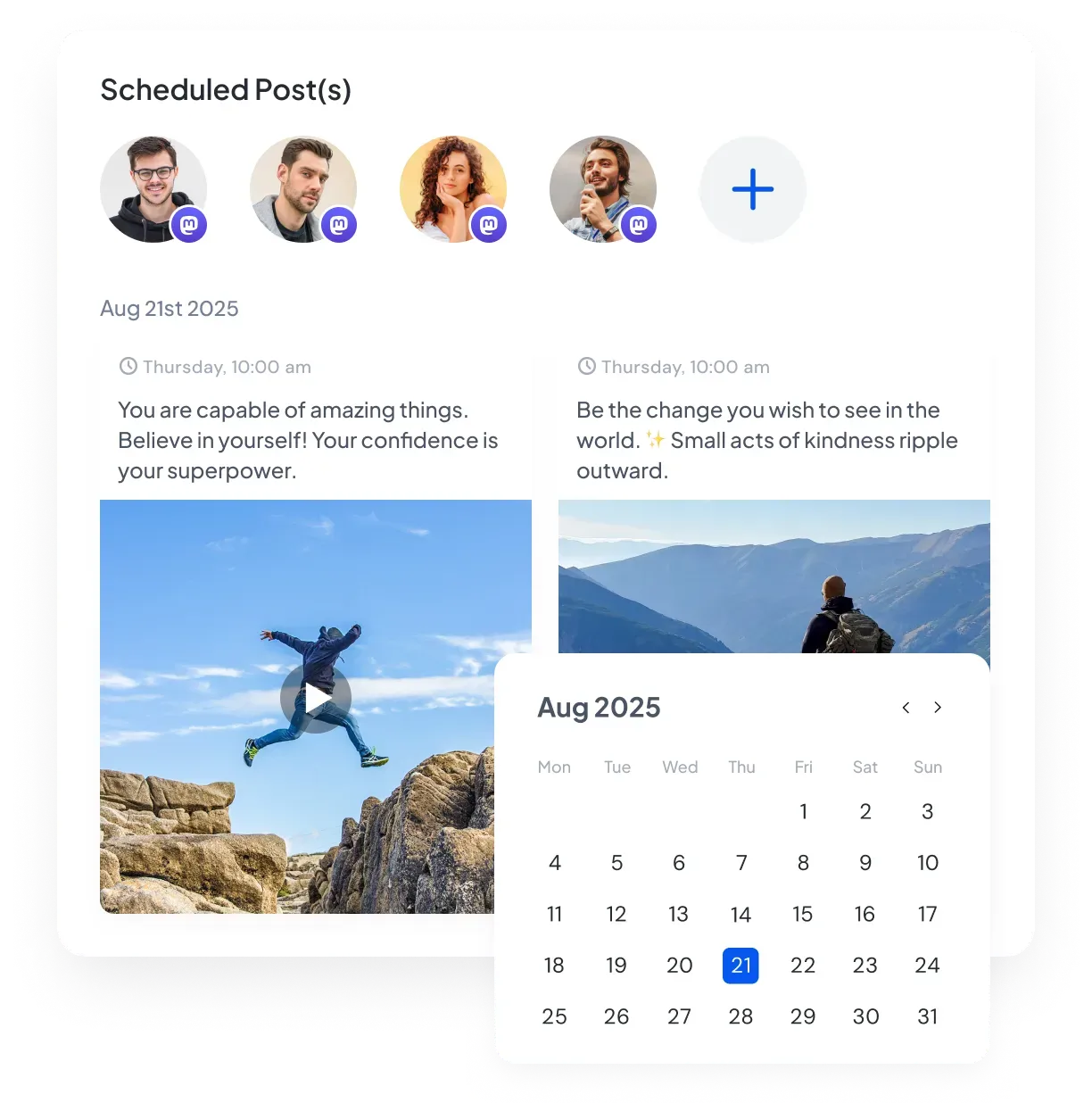 Mastodon Post Scheduling