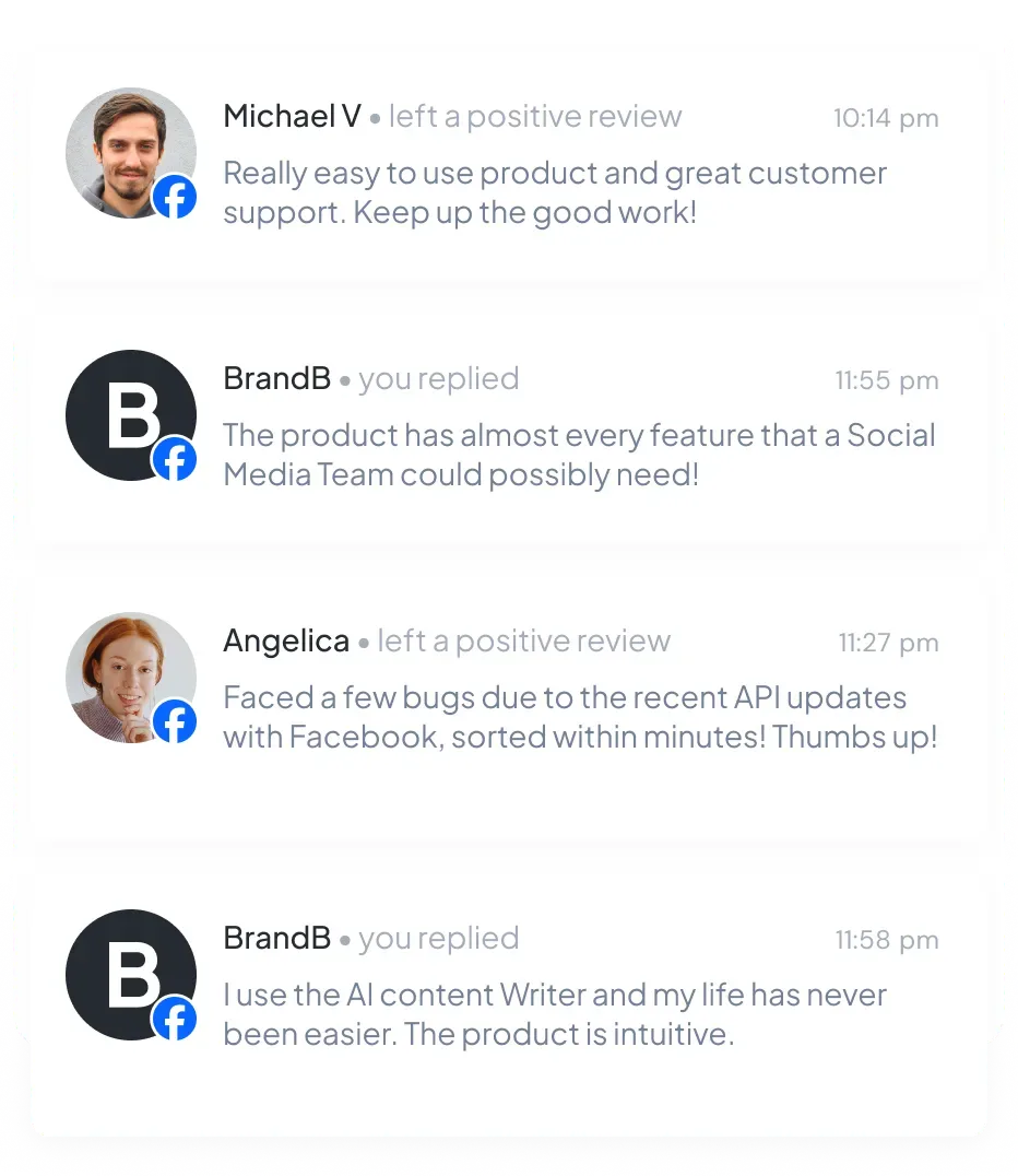 Manage & respond to reviews